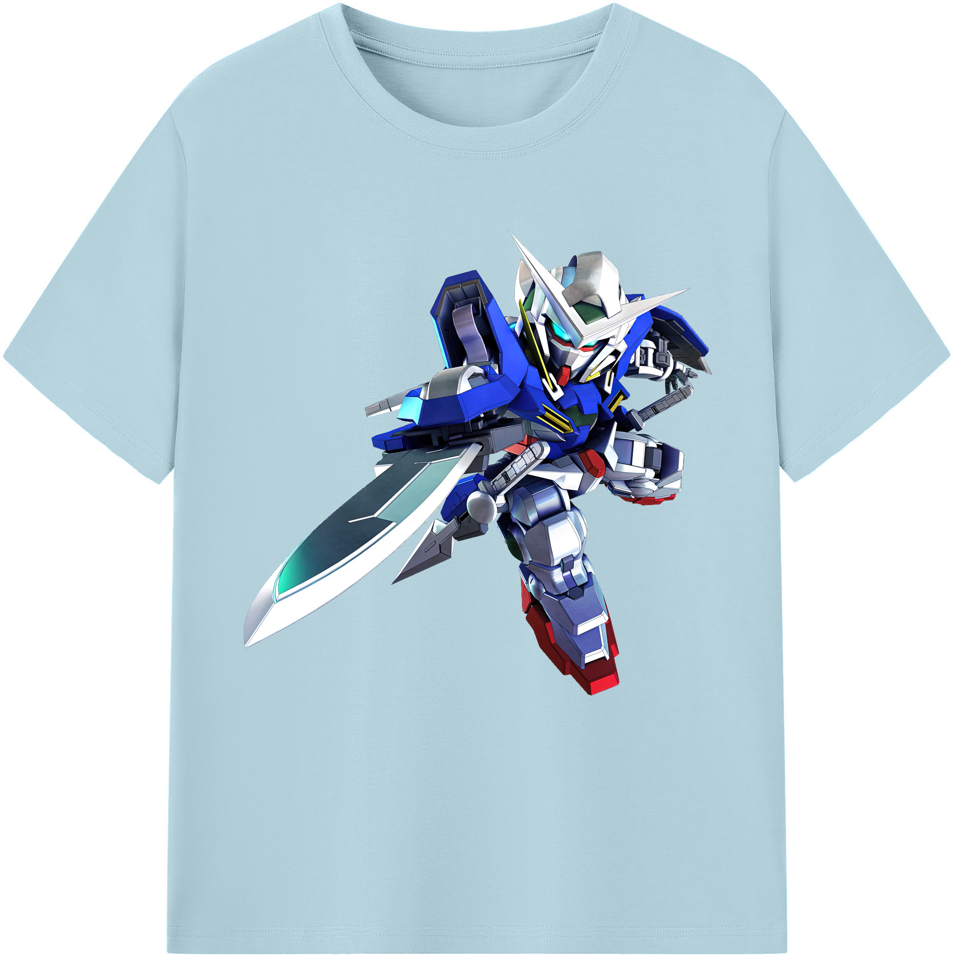 （画像用） 機動戦士ガンダム Mobile Suit Gundam 綿100％半袖Tシャツ（フロントプリント）